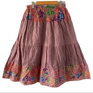 The Thai Boutique vintage A-Line paisley skirt M/L